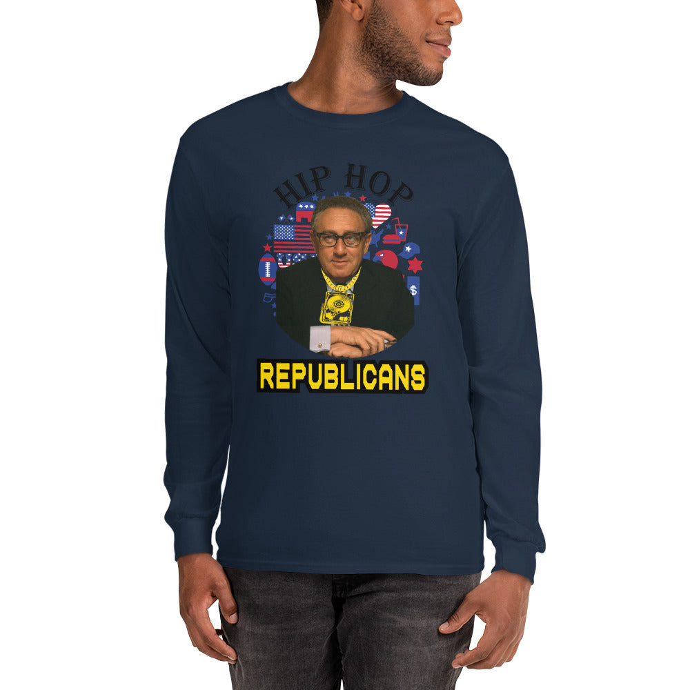 Henry Kissinger Hip-Hop Republicans Long Sleeve Shirt
