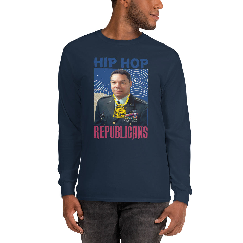 Colin Powell Hip-Hop Republicans Long Sleeve Shirt