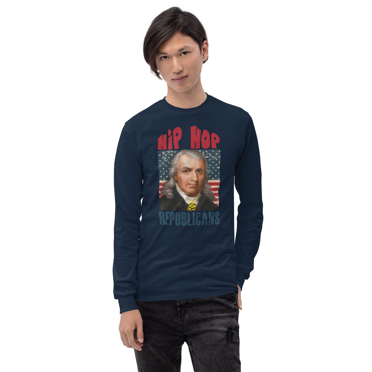Samuel Chase Hip-Hop Republicans Long Sleeve Shirt