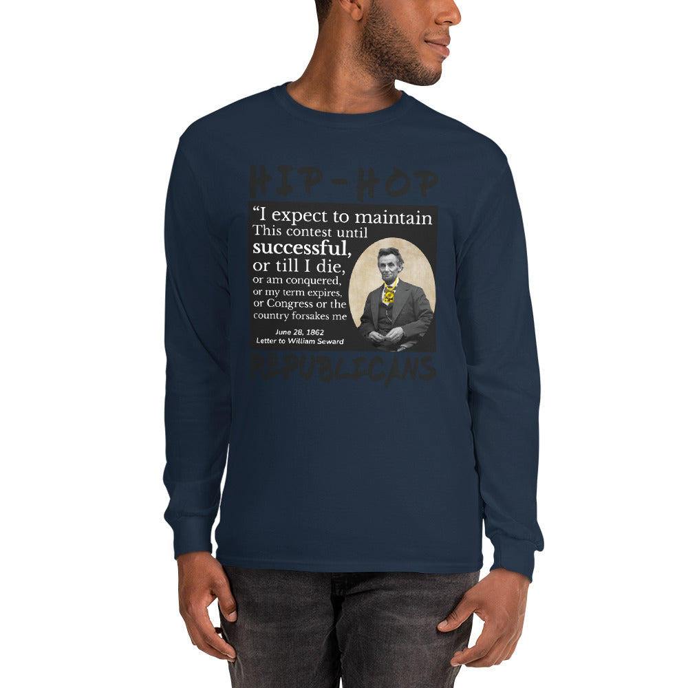 Abraham Lincoln Hip-Hop Republicans Long Sleeve Shirt