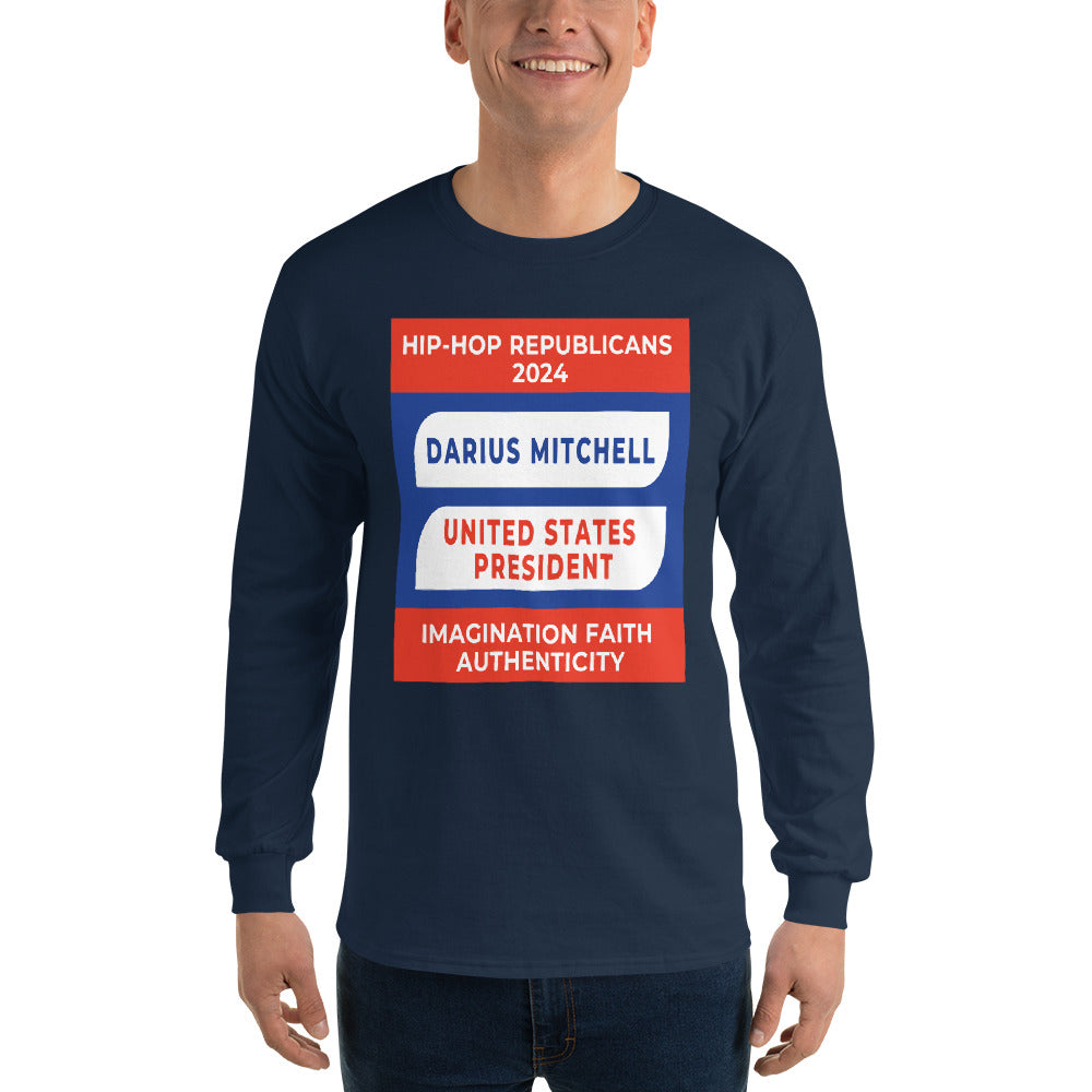 Campaign Hoodie, Hip-Hop Republicans 2024, Darius Mitchell, United States President, Imagination Faith Authenticity