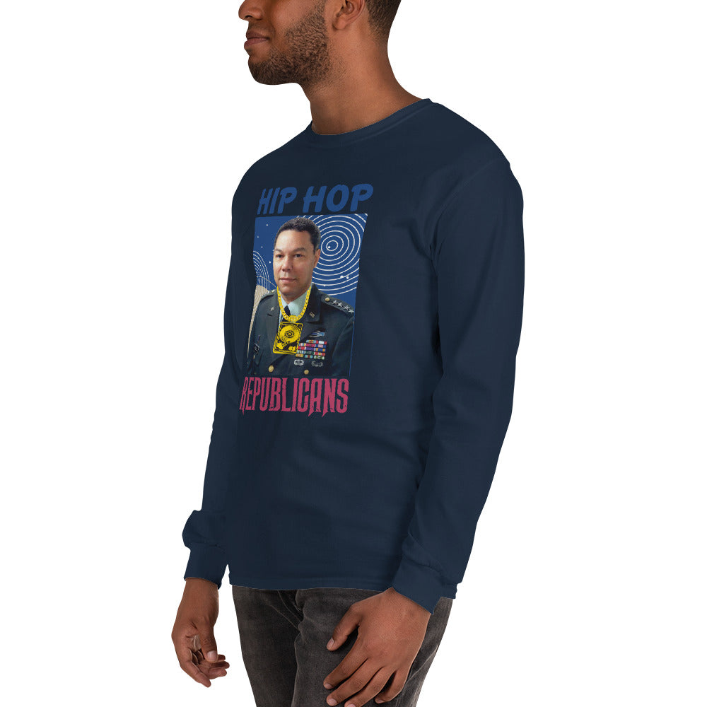 Colin Powell Hip-Hop Republicans Long Sleeve Shirt