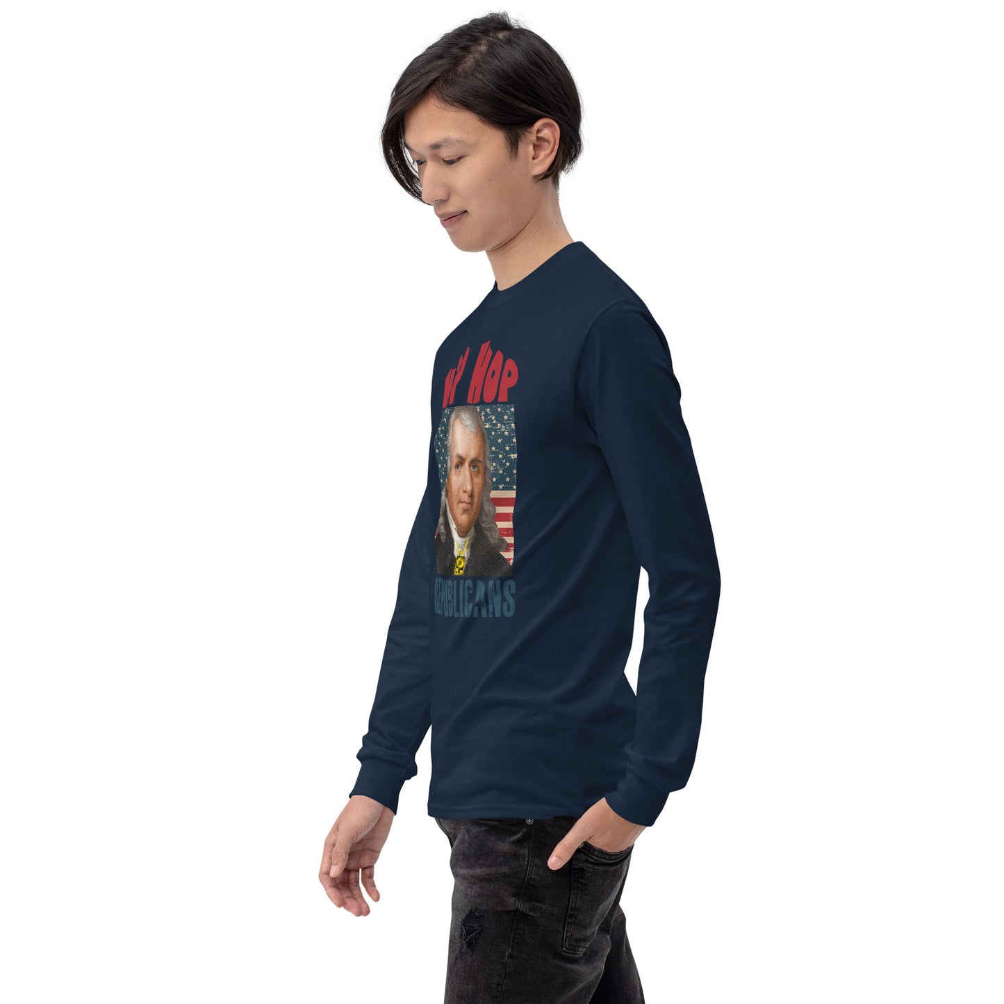 Samuel Chase Hip-Hop Republicans Long Sleeve Shirt