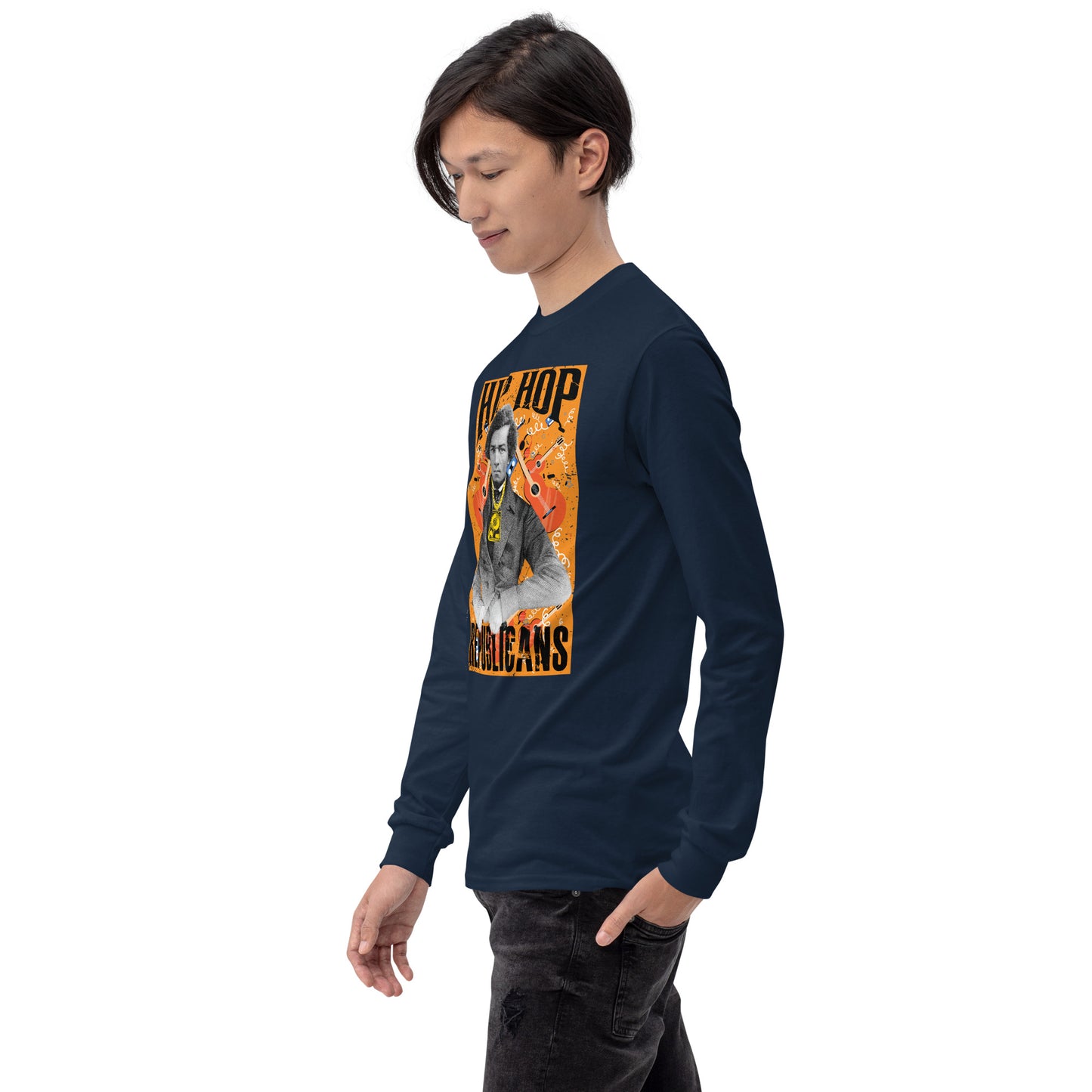 Frederick Douglass Hip-Hop Republicans Long Sleeve Shirt