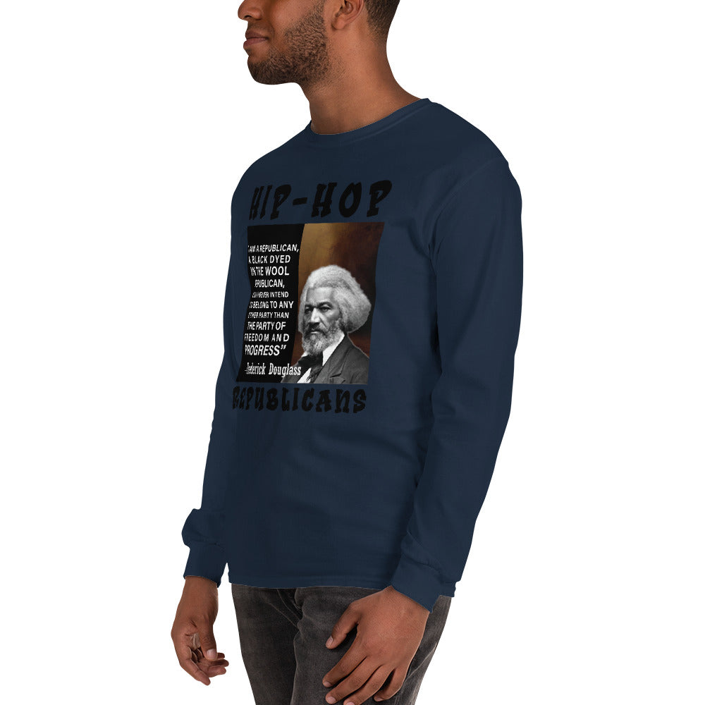 Frederick Douglass Hip-Hop Republicans Long Sleeve Shirt