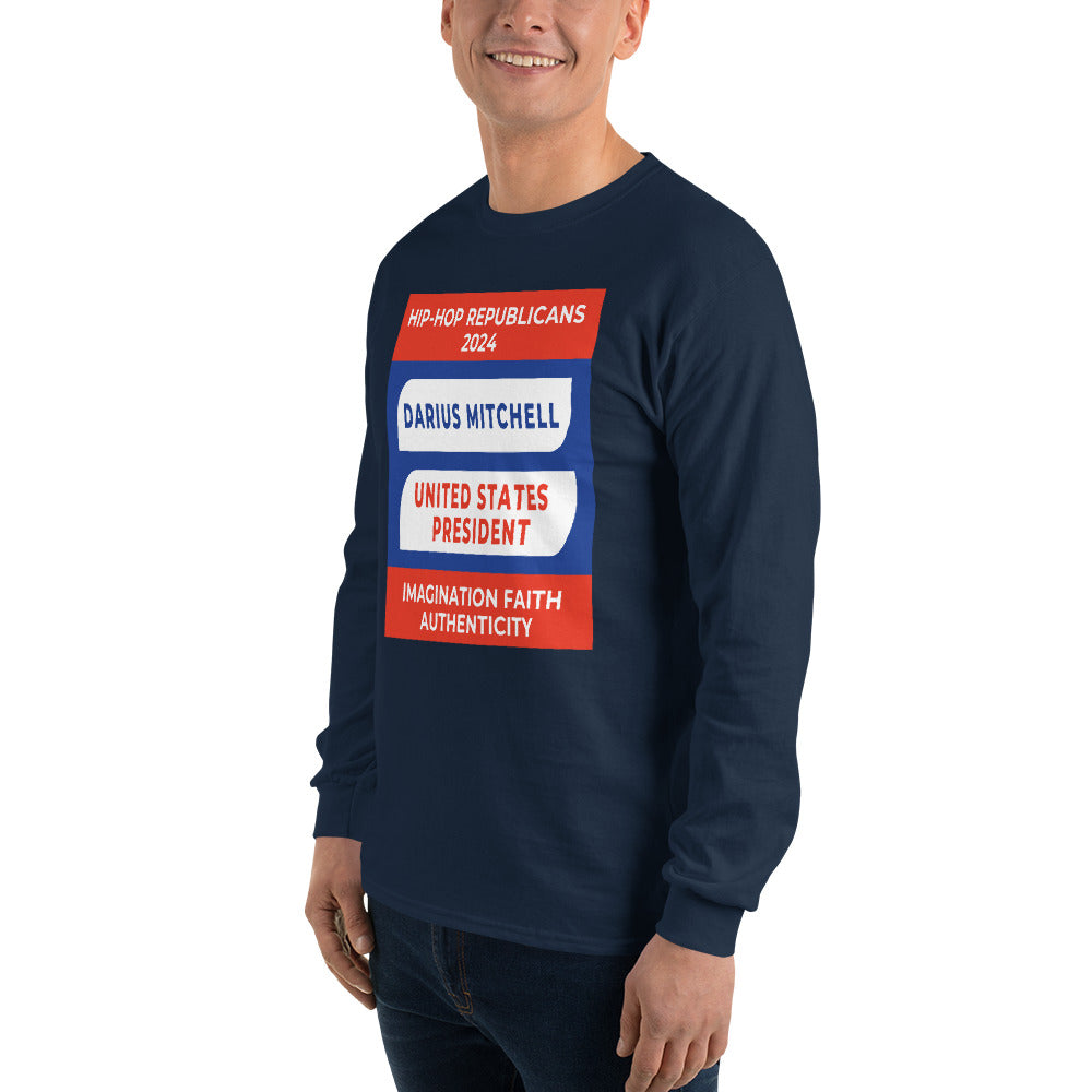 Campaign Hoodie, Hip-Hop Republicans 2024, Darius Mitchell, United States President, Imagination Faith Authenticity
