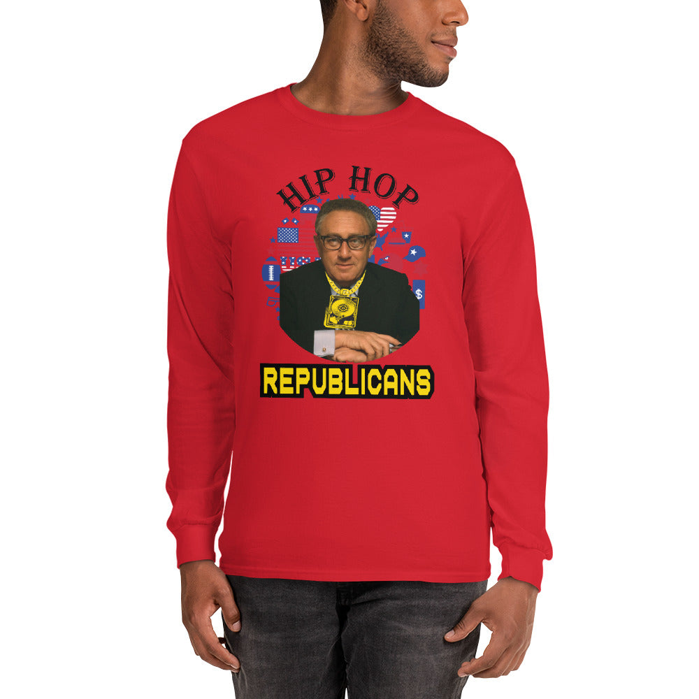 Henry Kissinger Hip-Hop Republicans Long Sleeve Shirt
