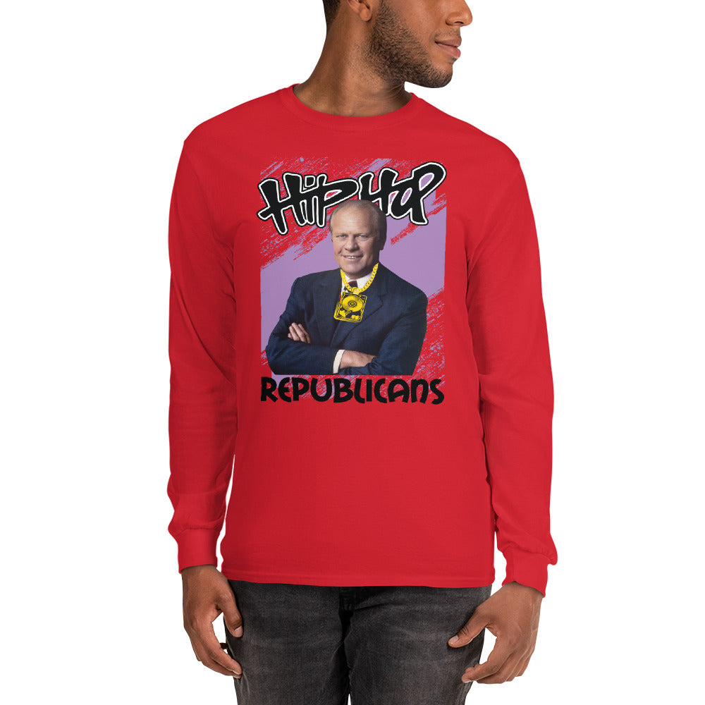 Gerald Ford Hip-Hop Republicans Long Sleeve Shirt