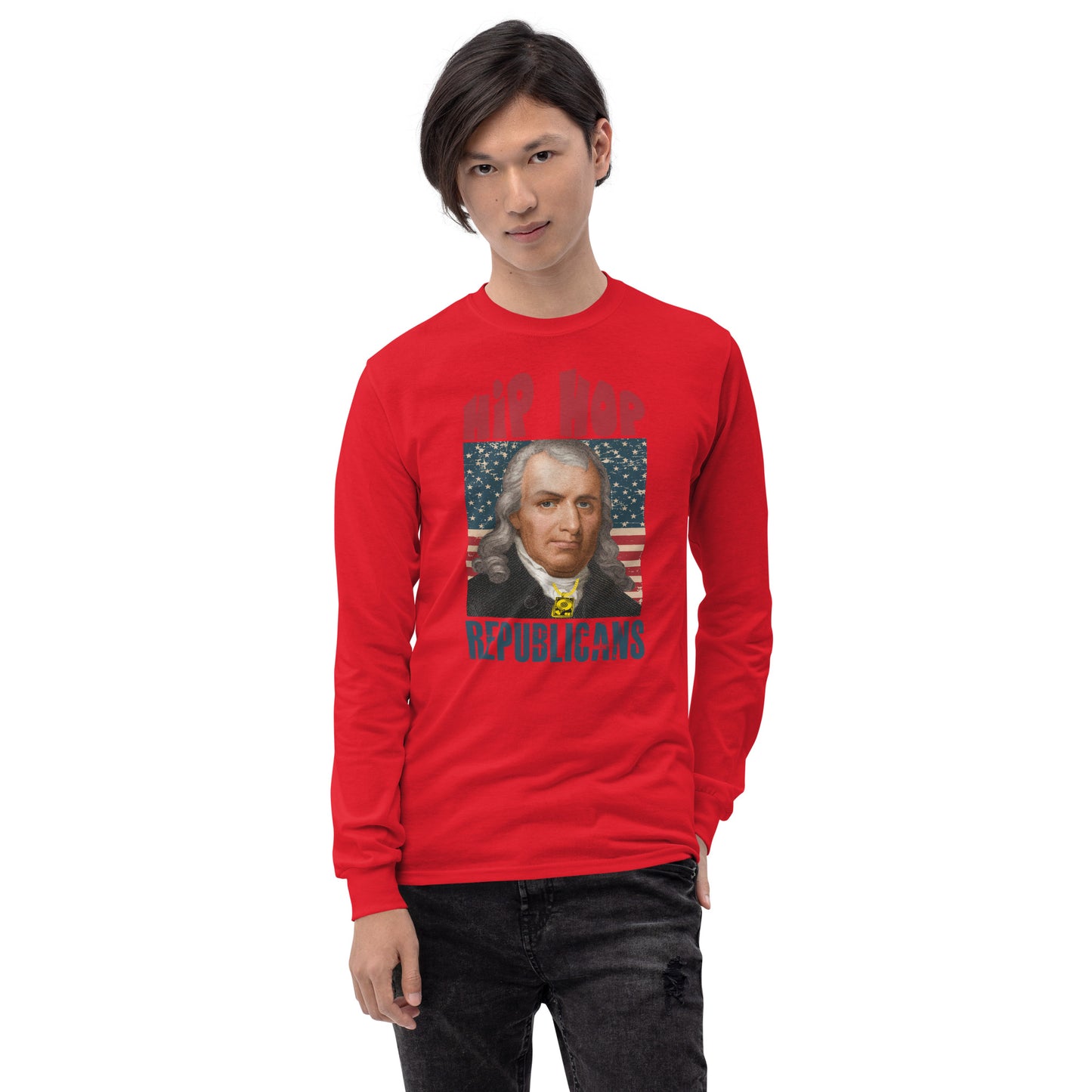 Samuel Chase Hip-Hop Republicans Long Sleeve Shirt