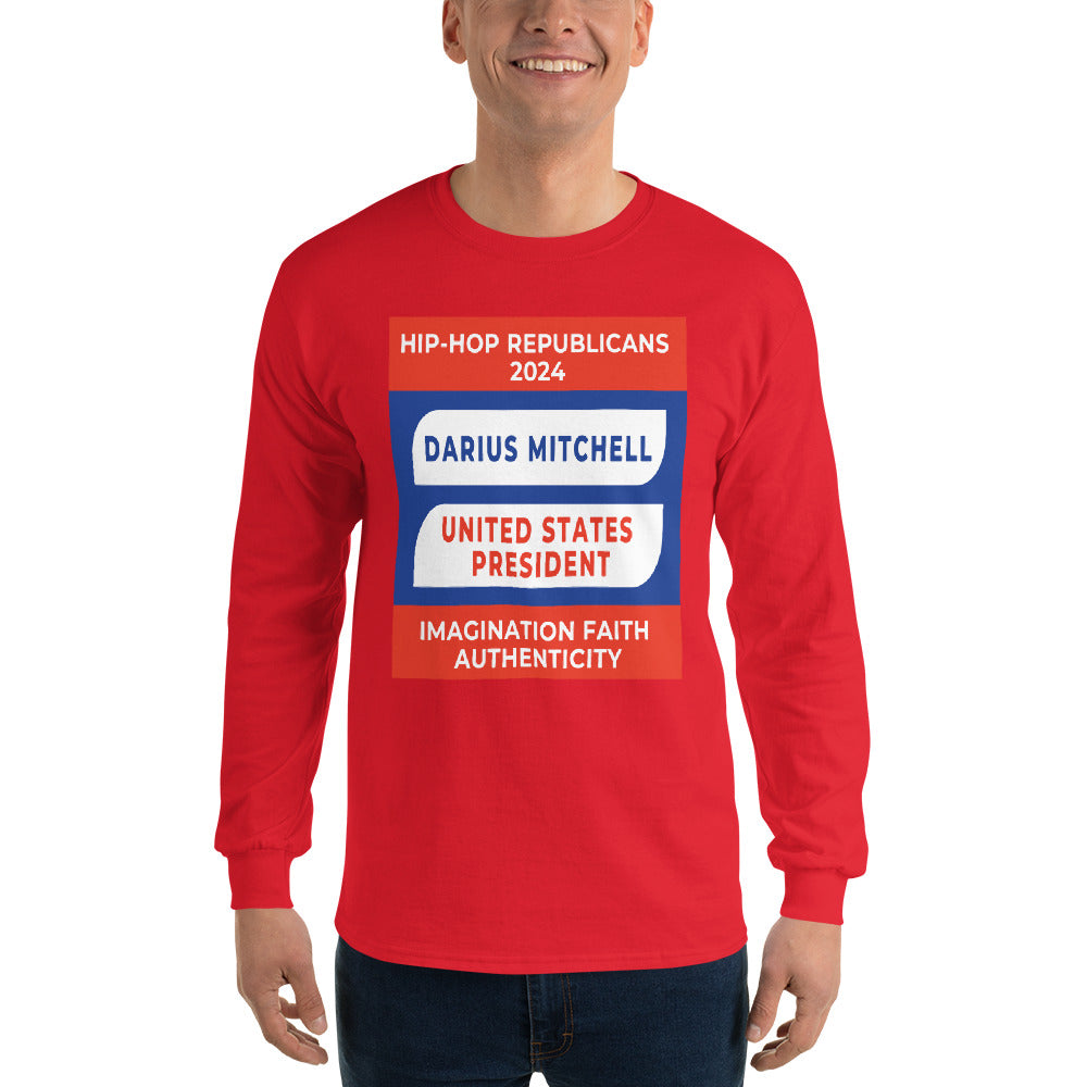 Campaign Hoodie, Hip-Hop Republicans 2024, Darius Mitchell, United States President, Imagination Faith Authenticity