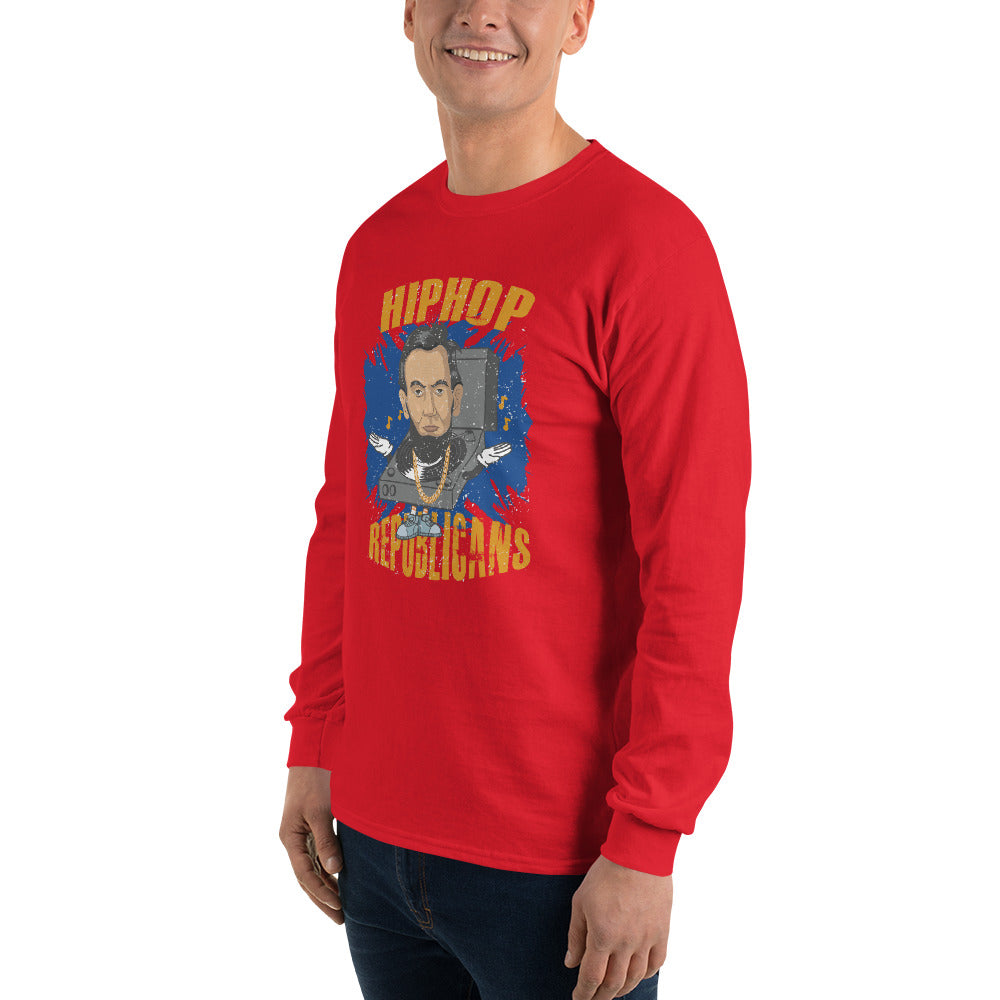 Abraham Lincoln Hip-Hop Republicans Long Sleeve Shirt