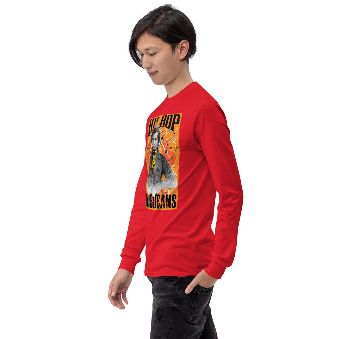 Frederick Douglass Hip-Hop Republicans Long Sleeve Shirt