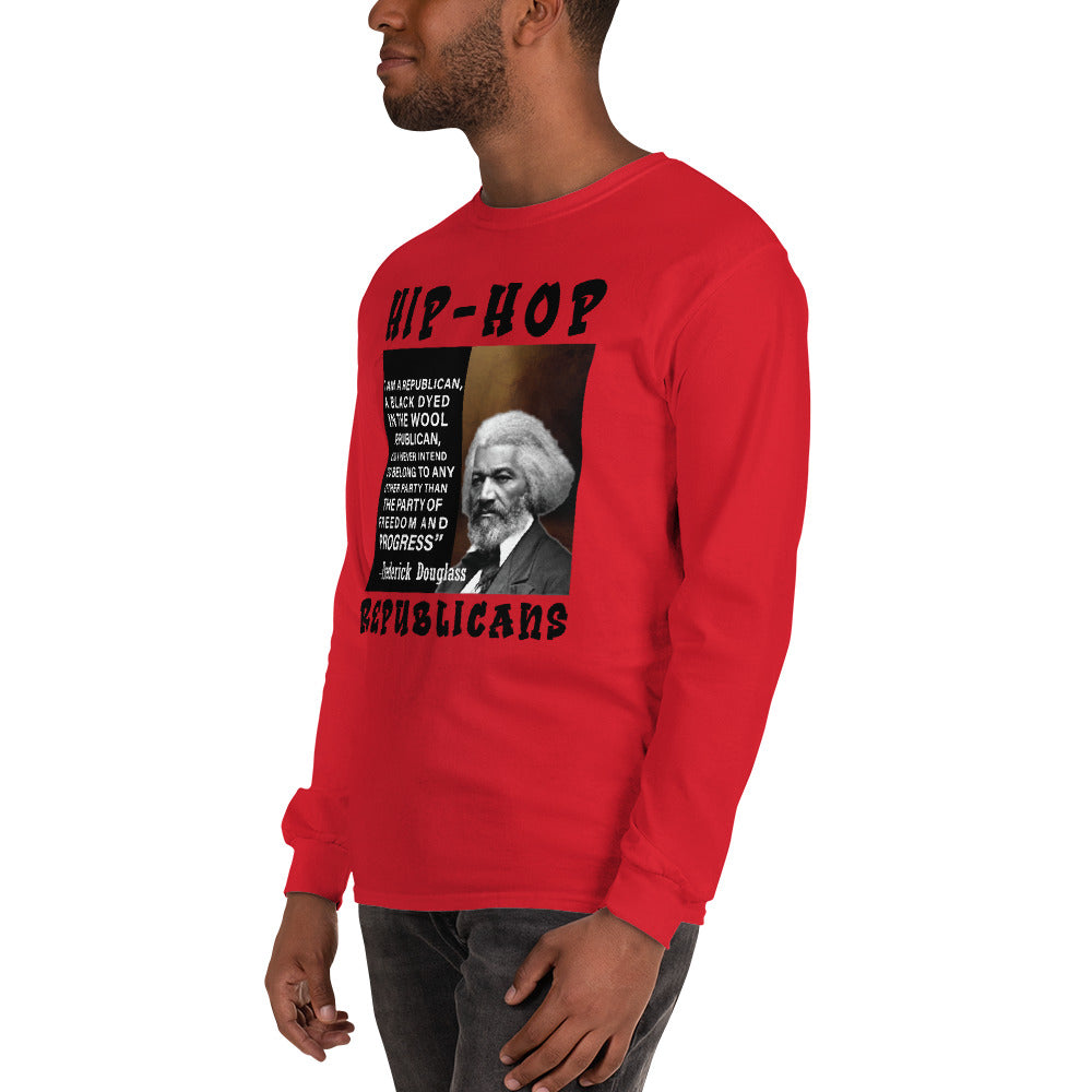 Frederick Douglass Hip-Hop Republicans Long Sleeve Shirt