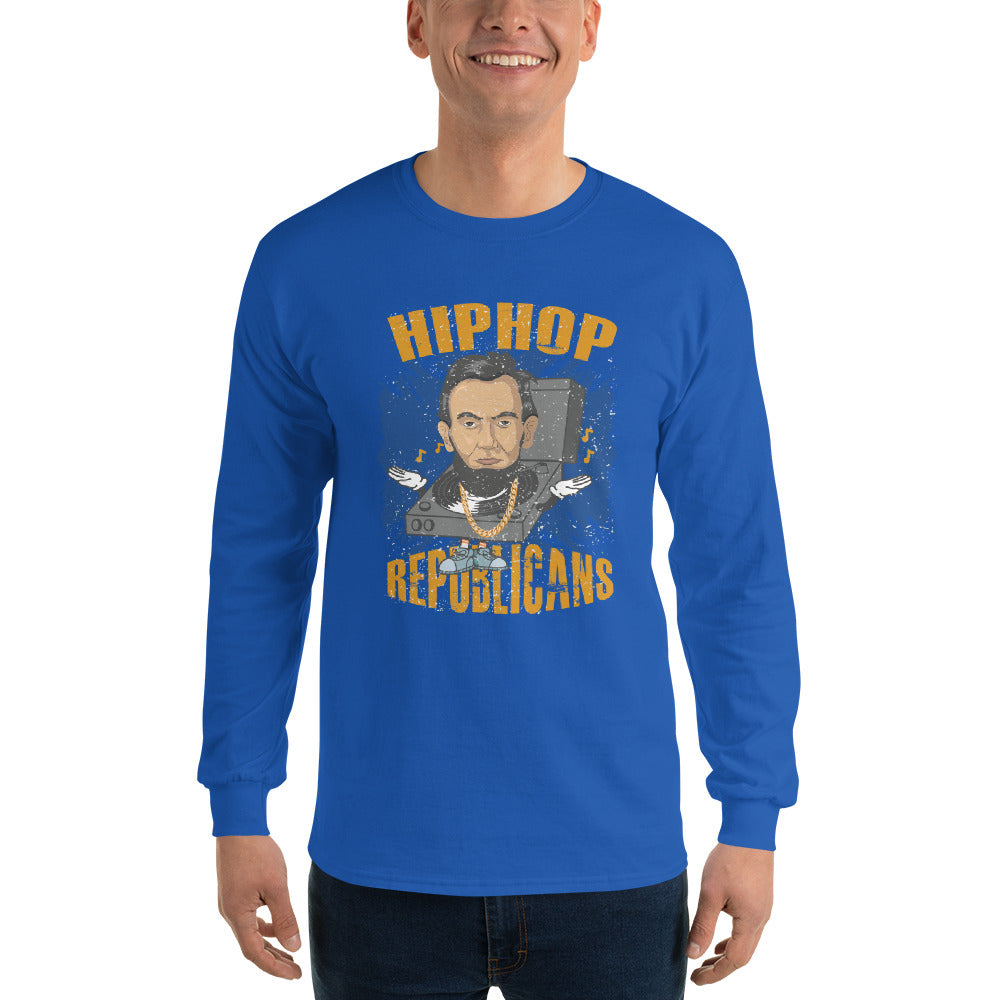 Abraham Lincoln Hip-Hop Republicans Long Sleeve Shirt