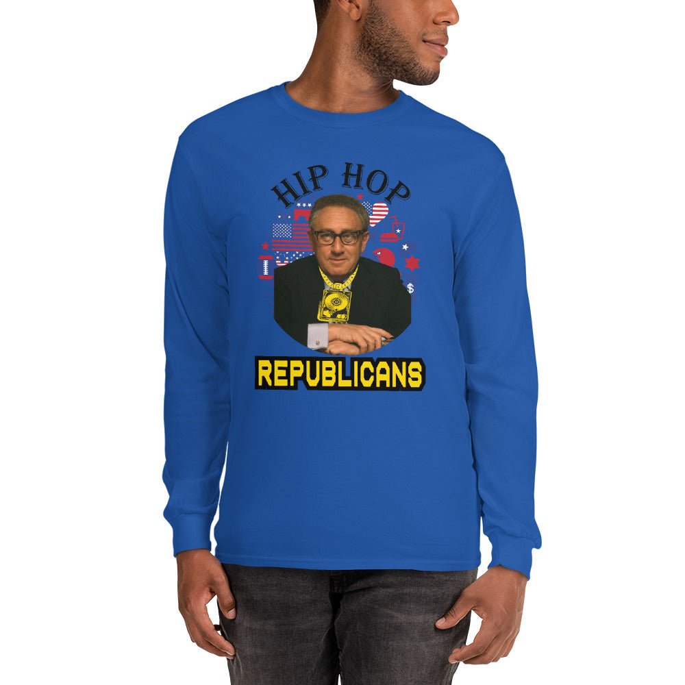 Henry Kissinger Hip-Hop Republicans Long Sleeve Shirt