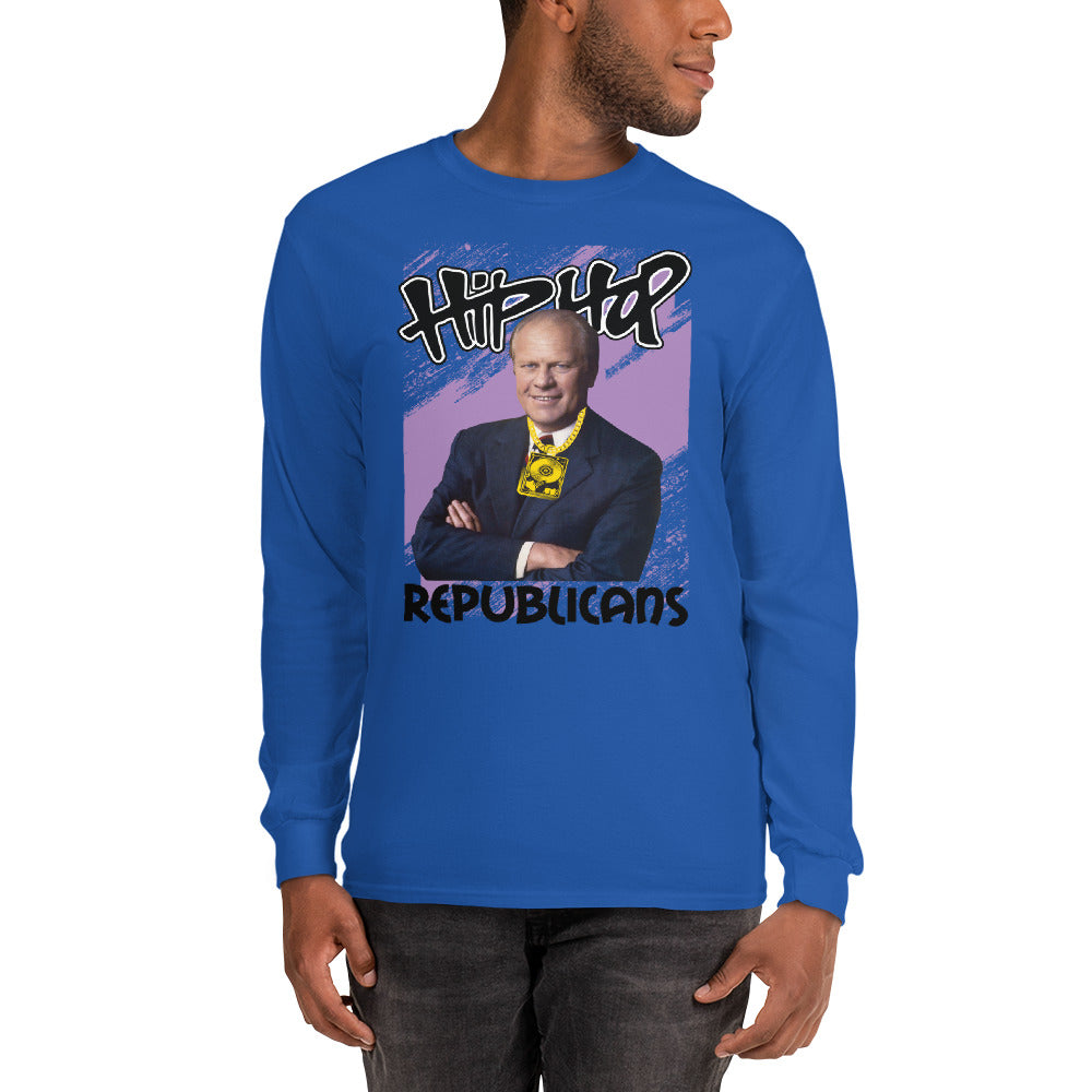 Gerald Ford Hip-Hop Republicans Long Sleeve Shirt