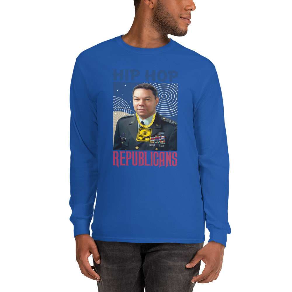 Colin Powell Hip-Hop Republicans Long Sleeve Shirt