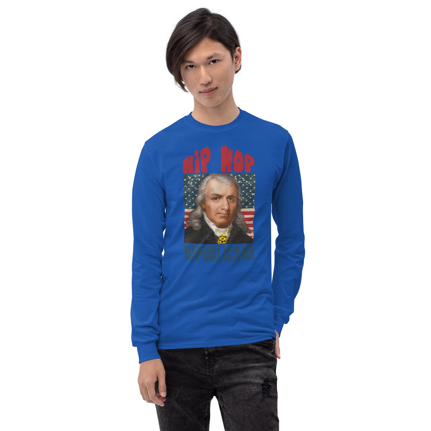 Samuel Chase Hip-Hop Republicans Long Sleeve Shirt