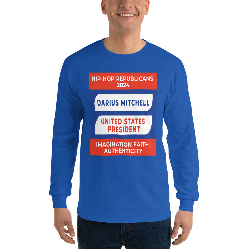 Campaign Hoodie, Hip-Hop Republicans 2024, Darius Mitchell, United States President, Imagination Faith Authenticity