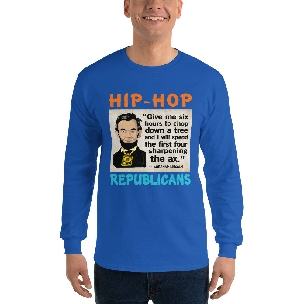 Abraham Lincoln Hip-Hop Republicans Long Sleeve Shirt