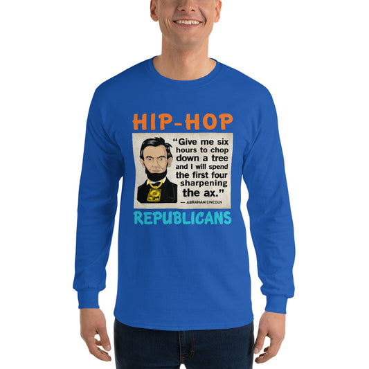 Abraham Lincoln Hip-Hop Republicans Long Sleeve Shirt