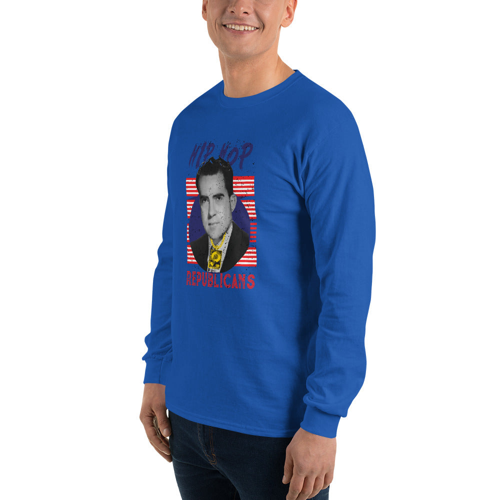 Richard Nixon Hip-Hop Republicans Long Sleeve Shirt