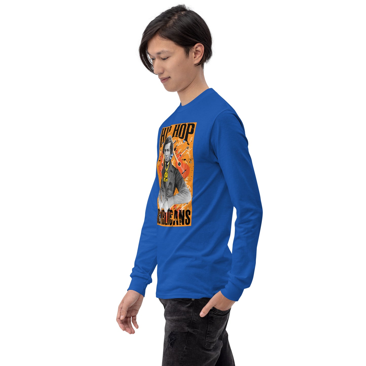 Frederick Douglass Hip-Hop Republicans Long Sleeve Shirt