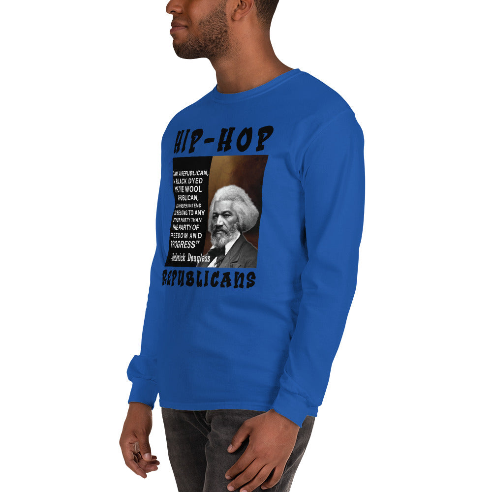 Frederick Douglass Hip-Hop Republicans Long Sleeve Shirt