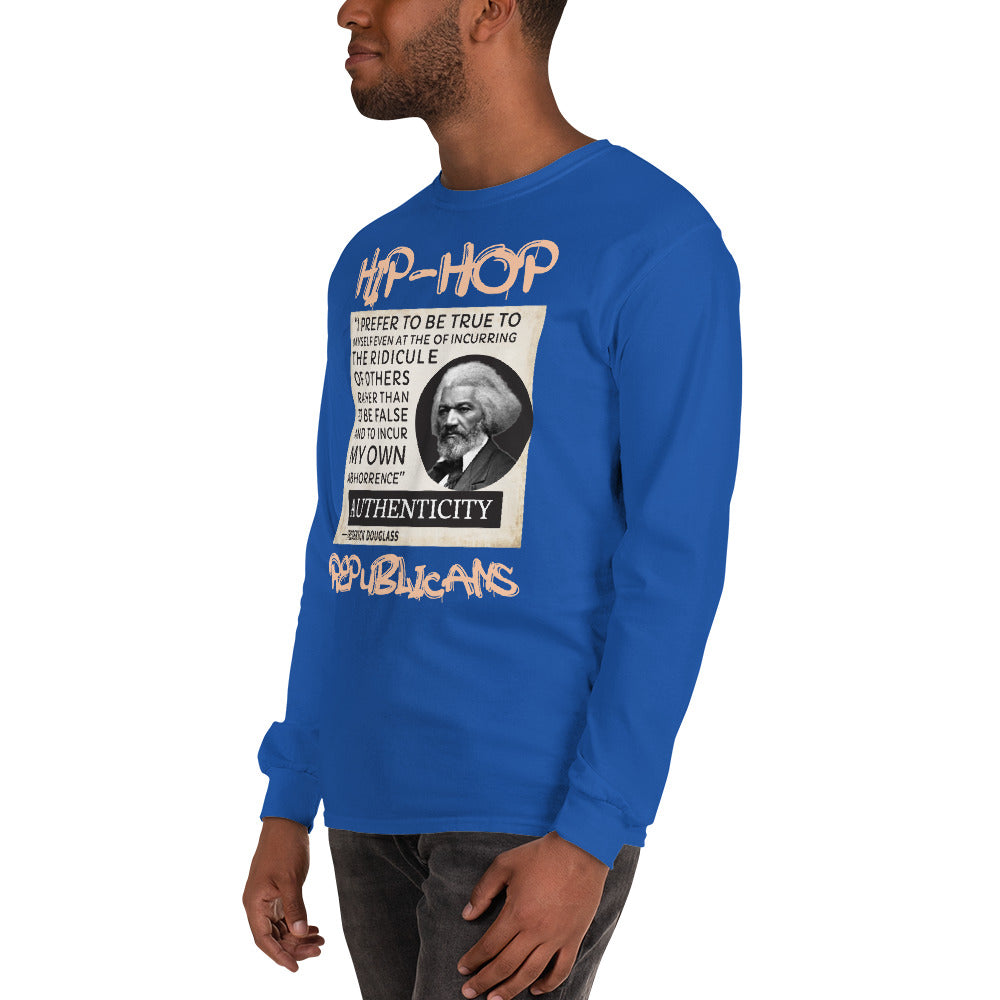 Frederick Douglass Hip-Hop Republicans Long Sleeve Shirt