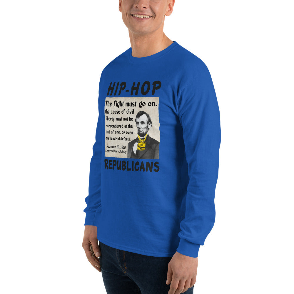 Abraham Lincoln Hip-Hop Republicans Long Sleeve Shirt