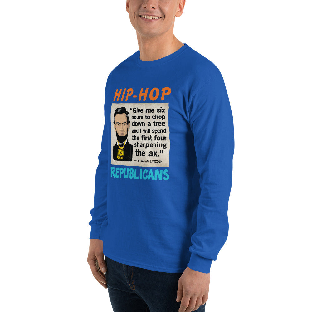 Abraham Lincoln Hip-Hop Republicans Long Sleeve Shirt