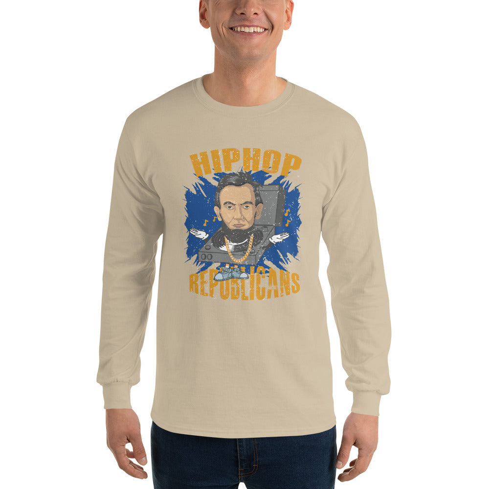 Abraham Lincoln Hip-Hop Republicans Long Sleeve Shirt