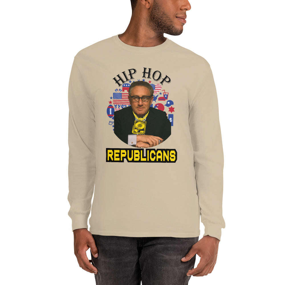 Henry Kissinger Hip-Hop Republicans Long Sleeve Shirt