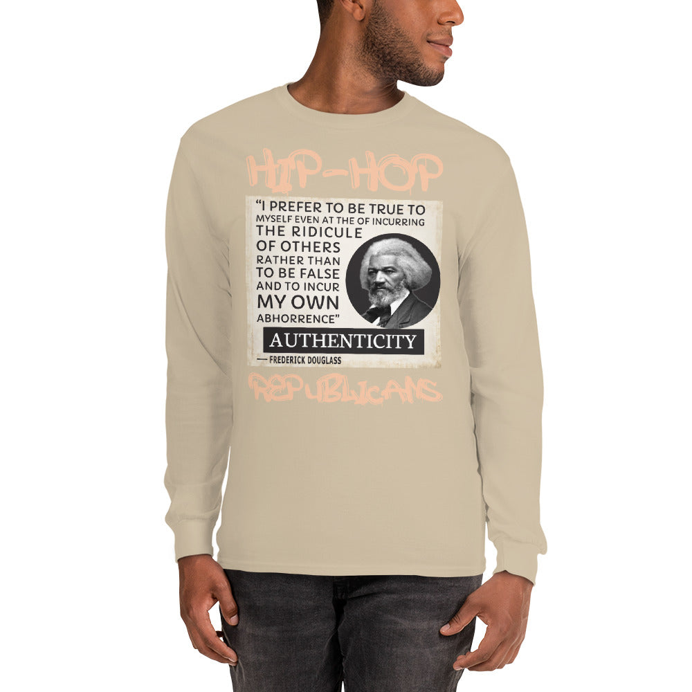 Frederick Douglass Hip-Hop Republicans Long Sleeve Shirt