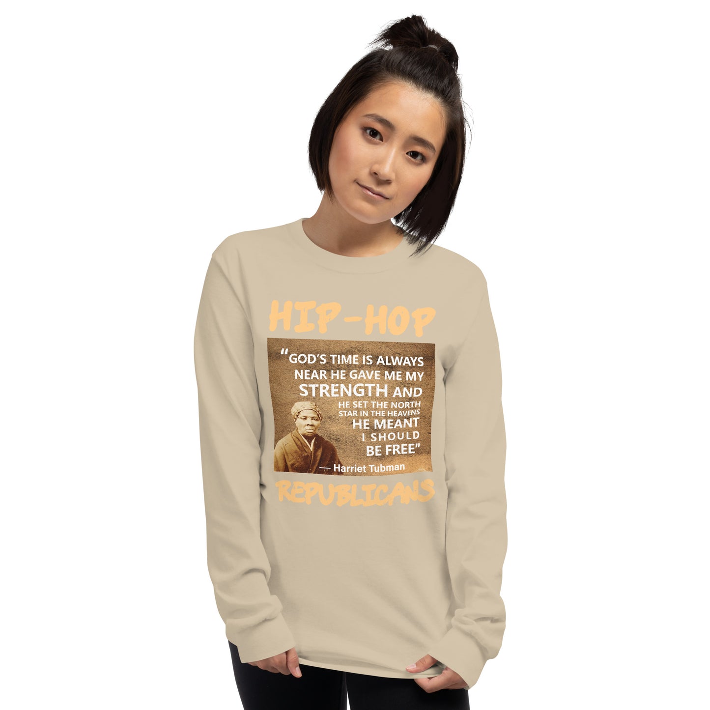 Harriet Tubman Hip-Hop Republicans Long Sleeve Shirt