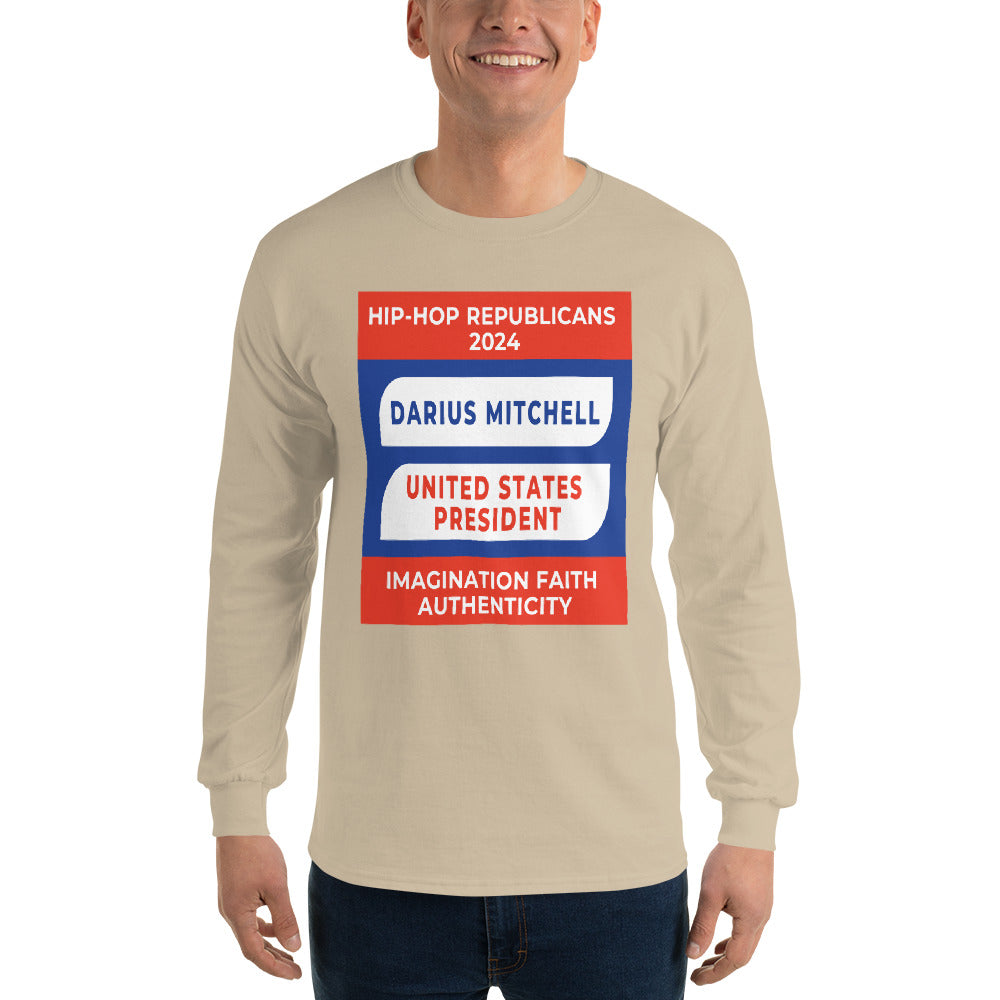 Campaign Hoodie, Hip-Hop Republicans 2024, Darius Mitchell, United States President, Imagination Faith Authenticity