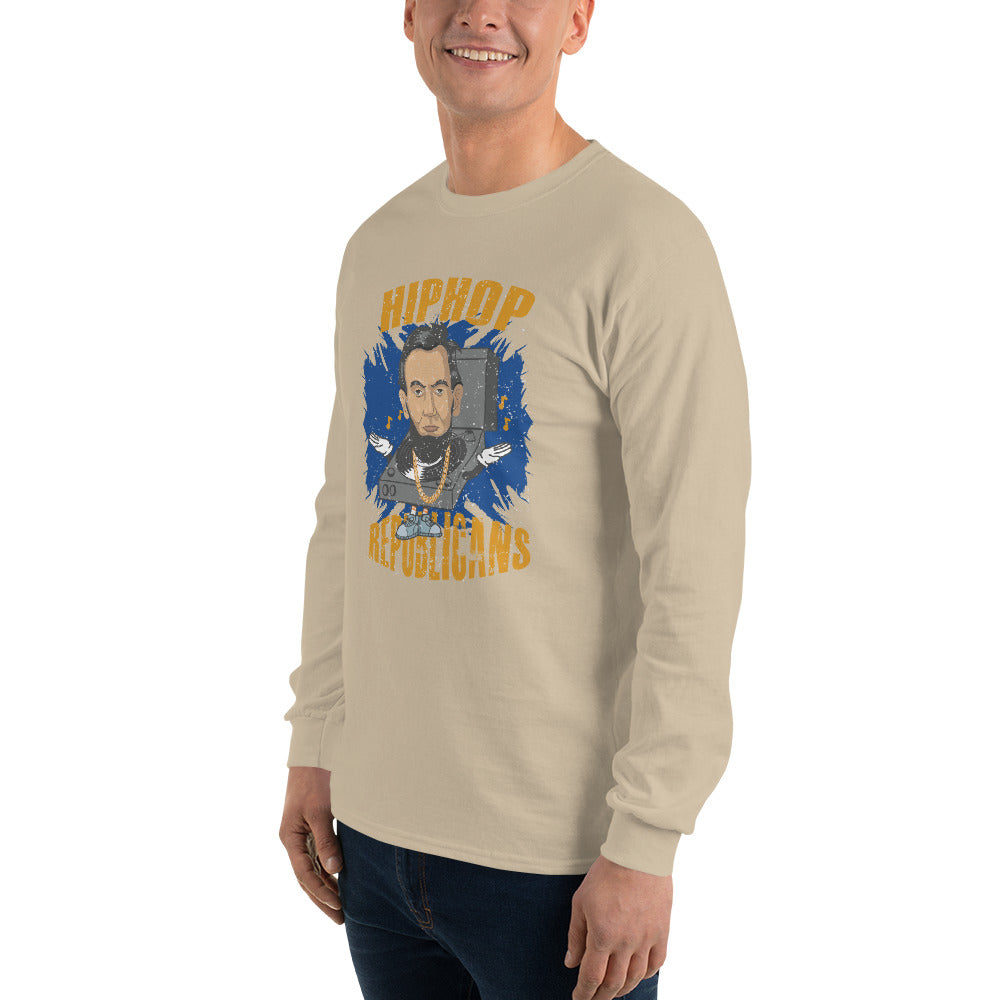 Abraham Lincoln Hip-Hop Republicans Long Sleeve Shirt