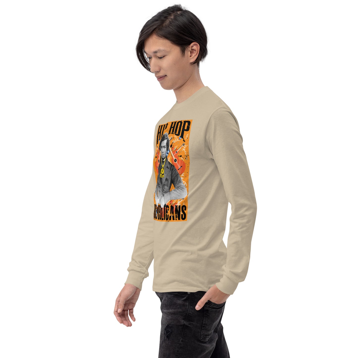 Frederick Douglass Hip-Hop Republicans Long Sleeve Shirt
