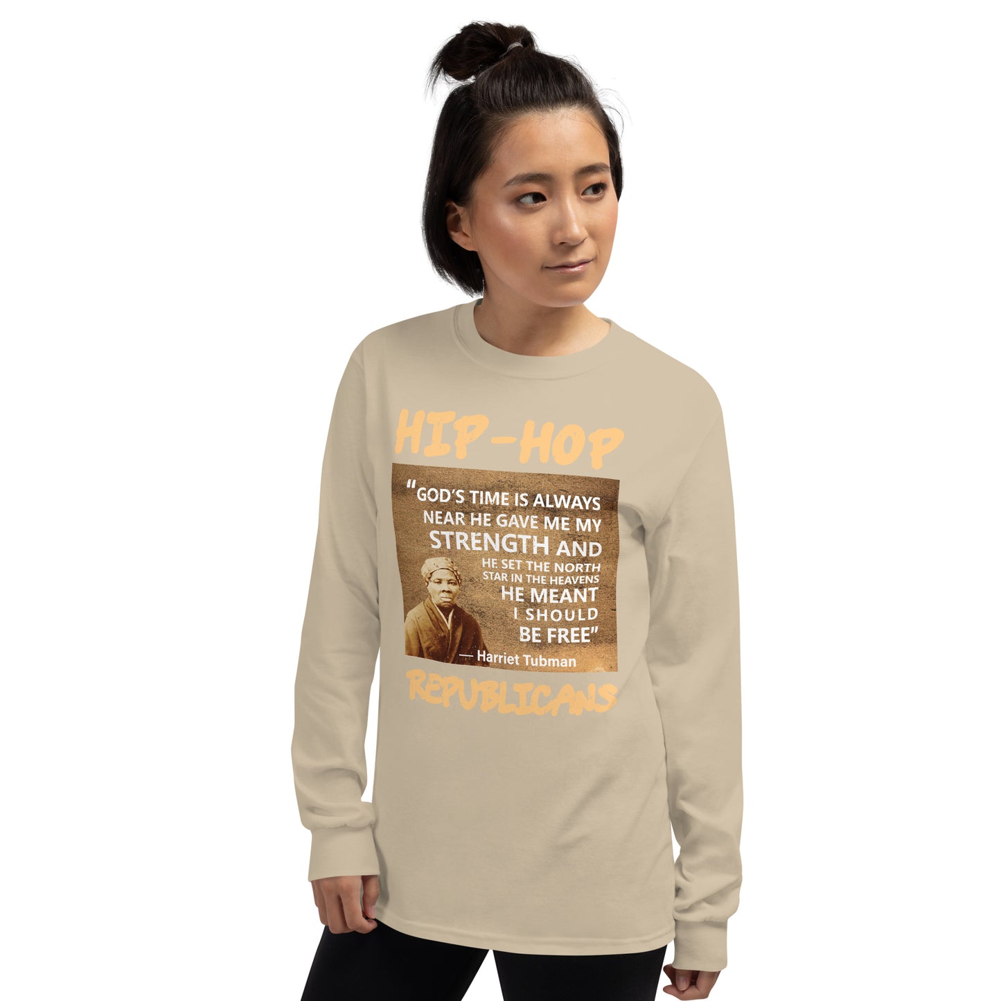 Harriet Tubman Hip-Hop Republicans Long Sleeve Shirt