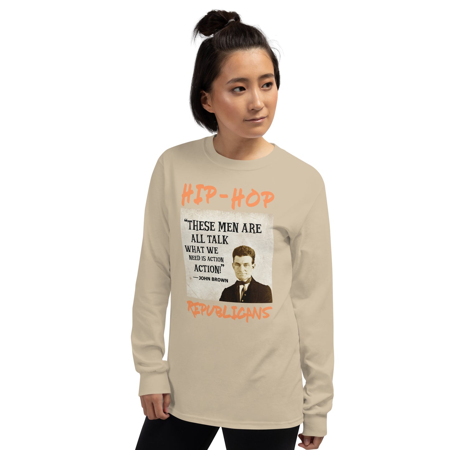 John Brown Hip-Hop Republicans Long Sleeve Shirt