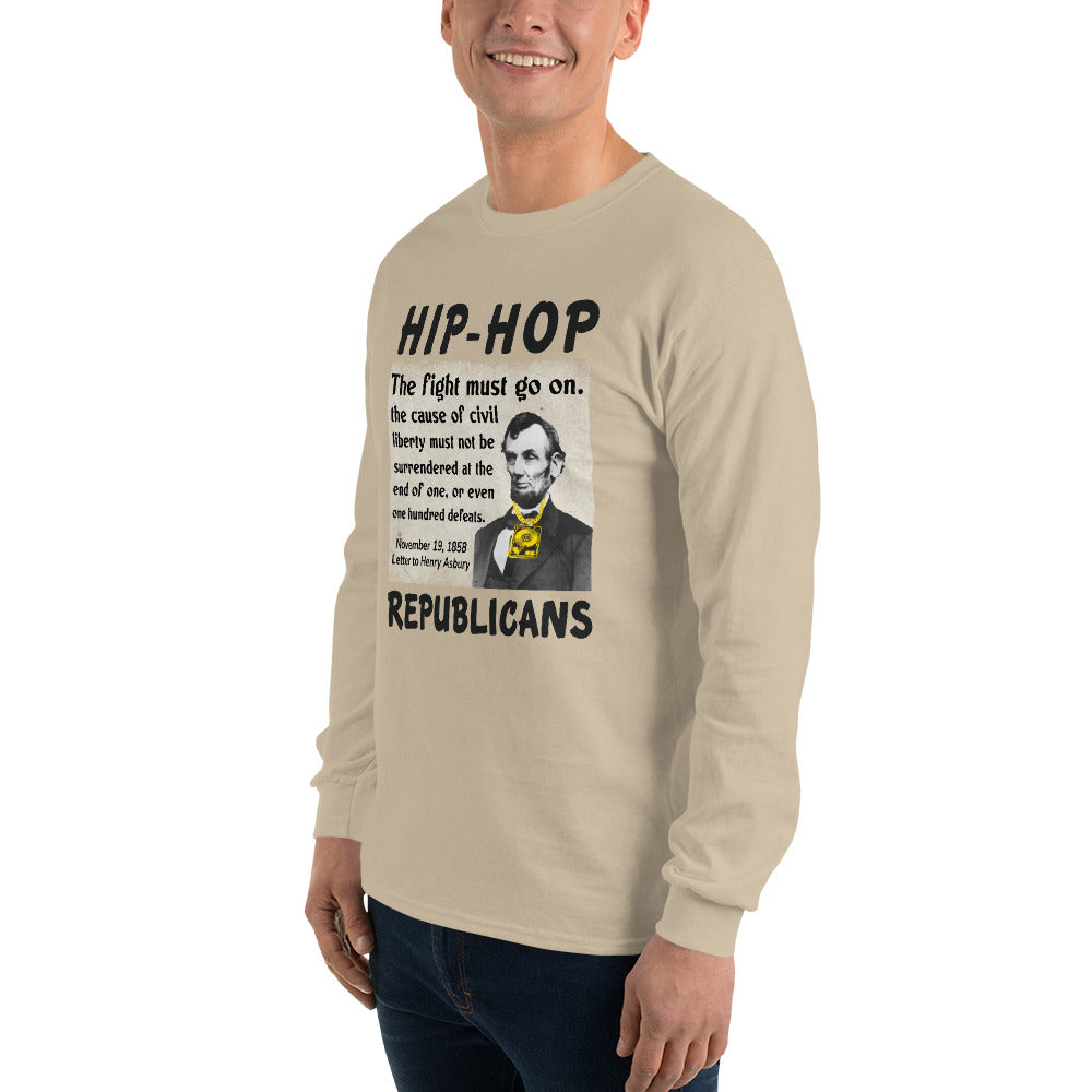 Abraham Lincoln Hip-Hop Republicans Long Sleeve Shirt