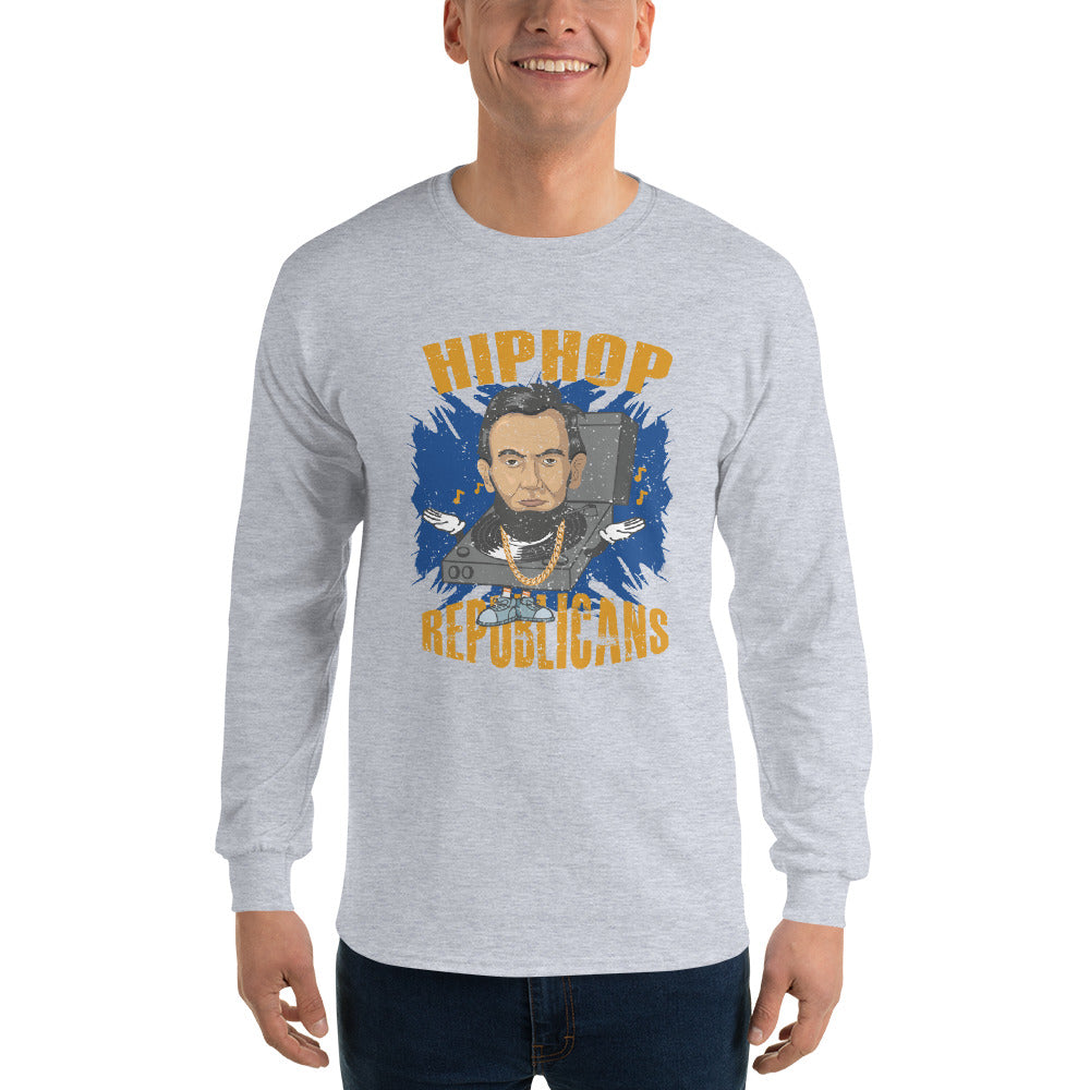 Abraham Lincoln Hip-Hop Republicans Long Sleeve Shirt