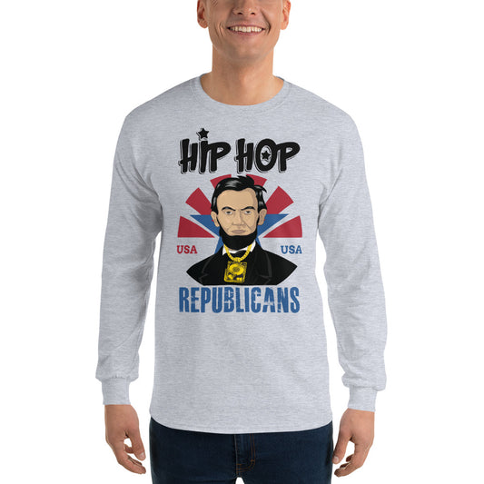 Abraham Lincoln Hip-Hop Republicans Long Sleeve Shirt