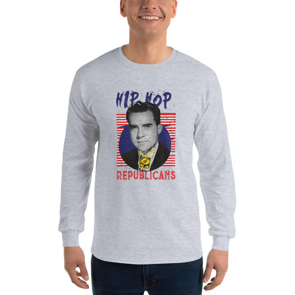 Richard Nixon Hip-Hop Republicans Long Sleeve Shirt