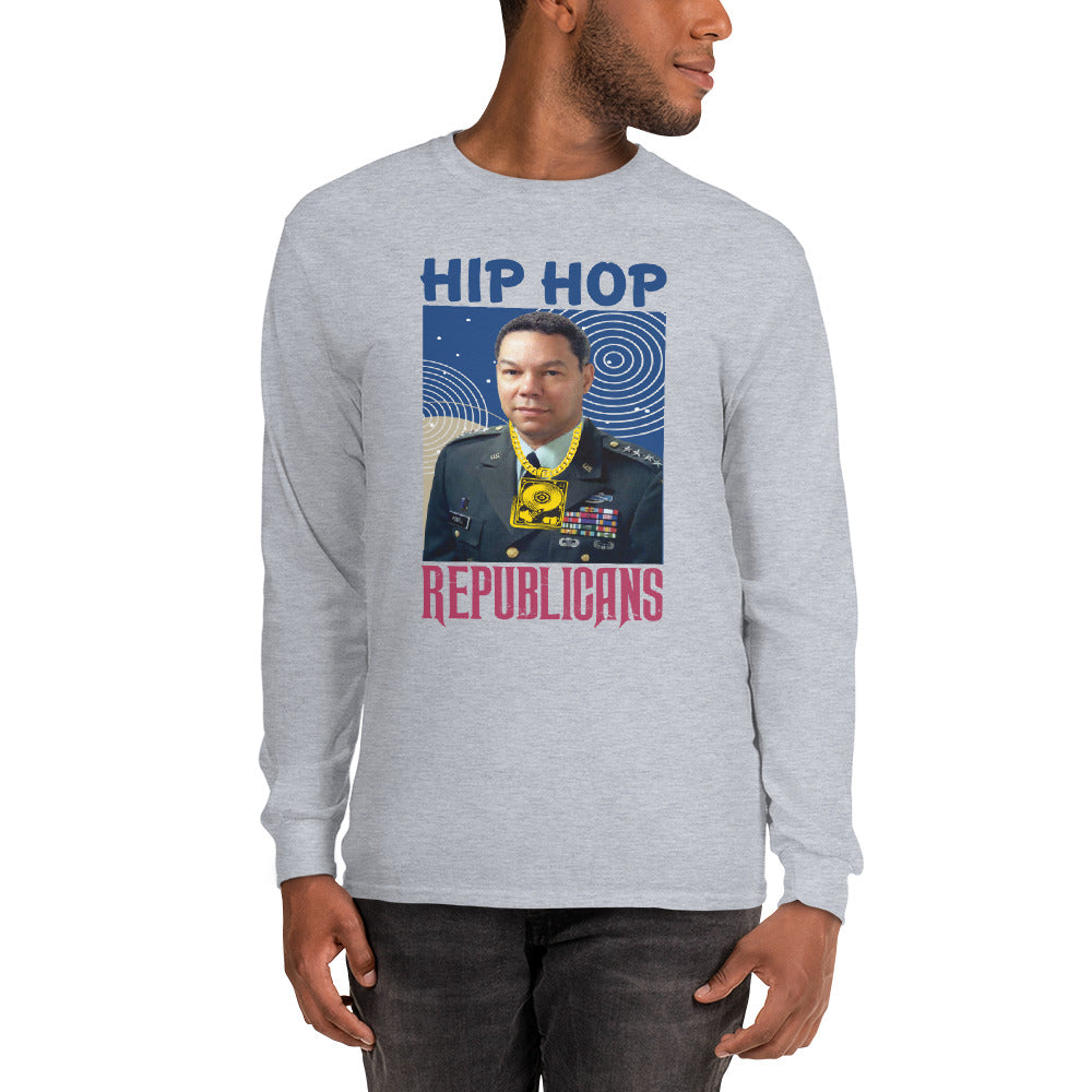 Colin Powell Hip-Hop Republicans Long Sleeve Shirt