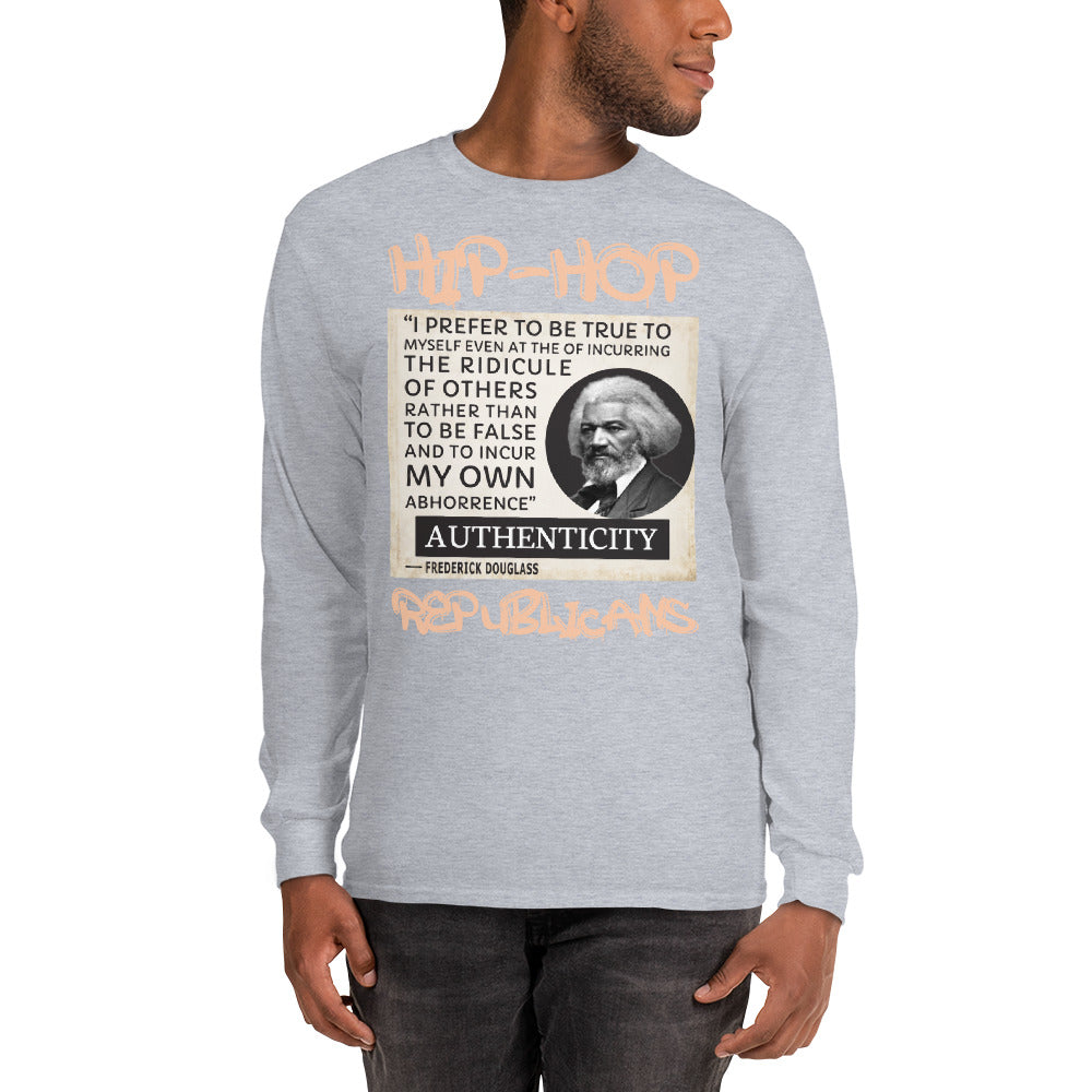 Frederick Douglass Hip-Hop Republicans Long Sleeve Shirt