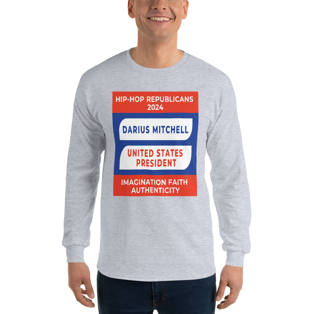 Campaign Hoodie, Hip-Hop Republicans 2024, Darius Mitchell, United States President, Imagination Faith Authenticity
