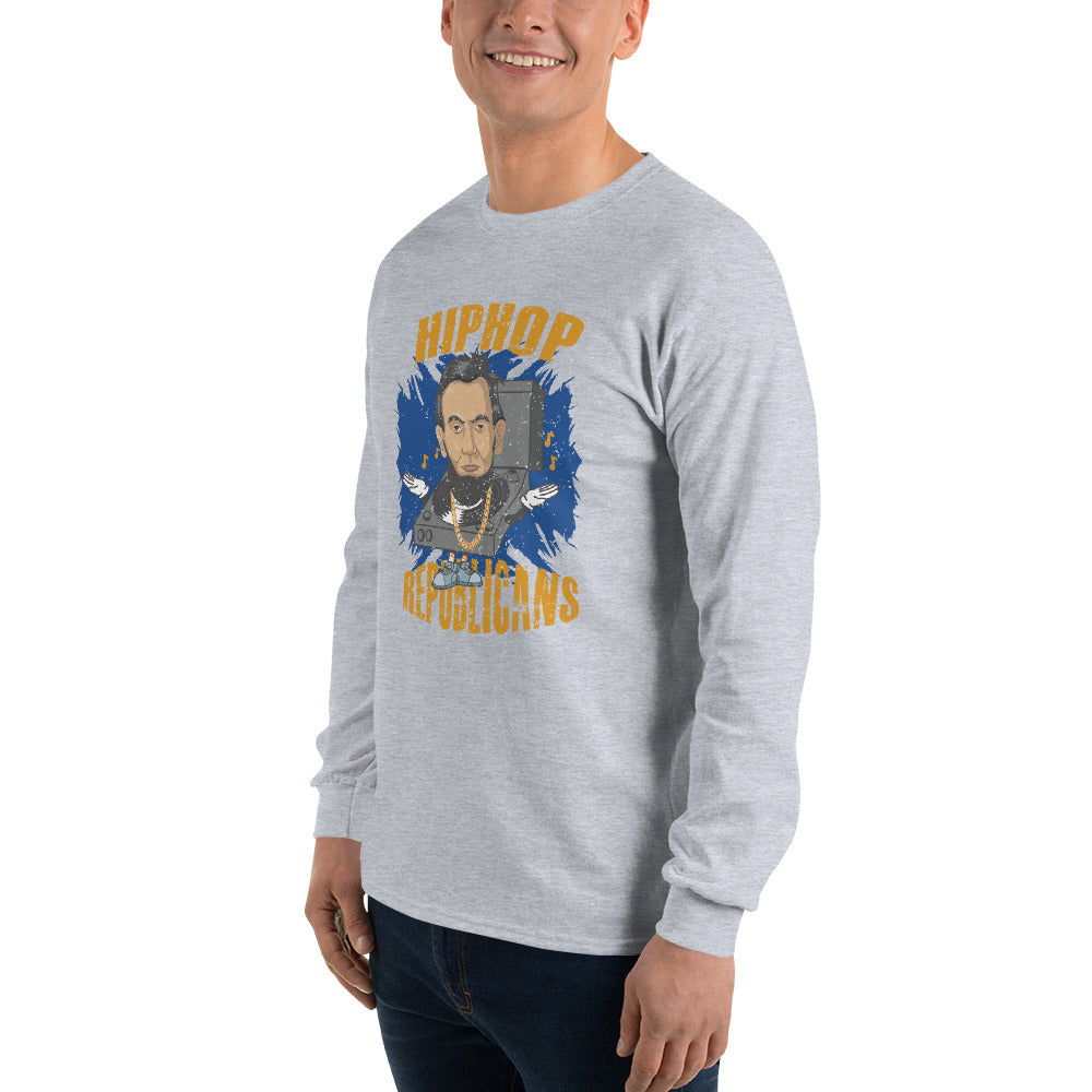 Abraham Lincoln Hip-Hop Republicans Long Sleeve Shirt