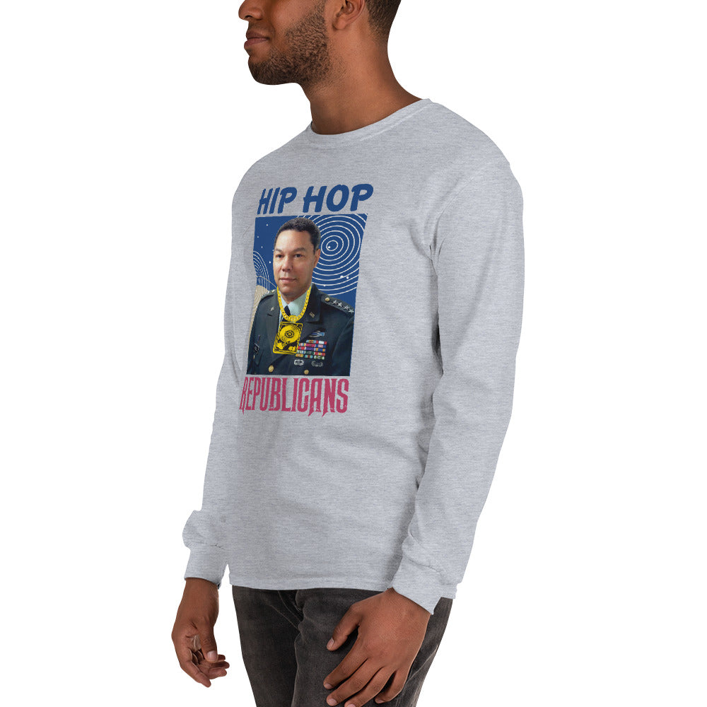 Colin Powell Hip-Hop Republicans Long Sleeve Shirt