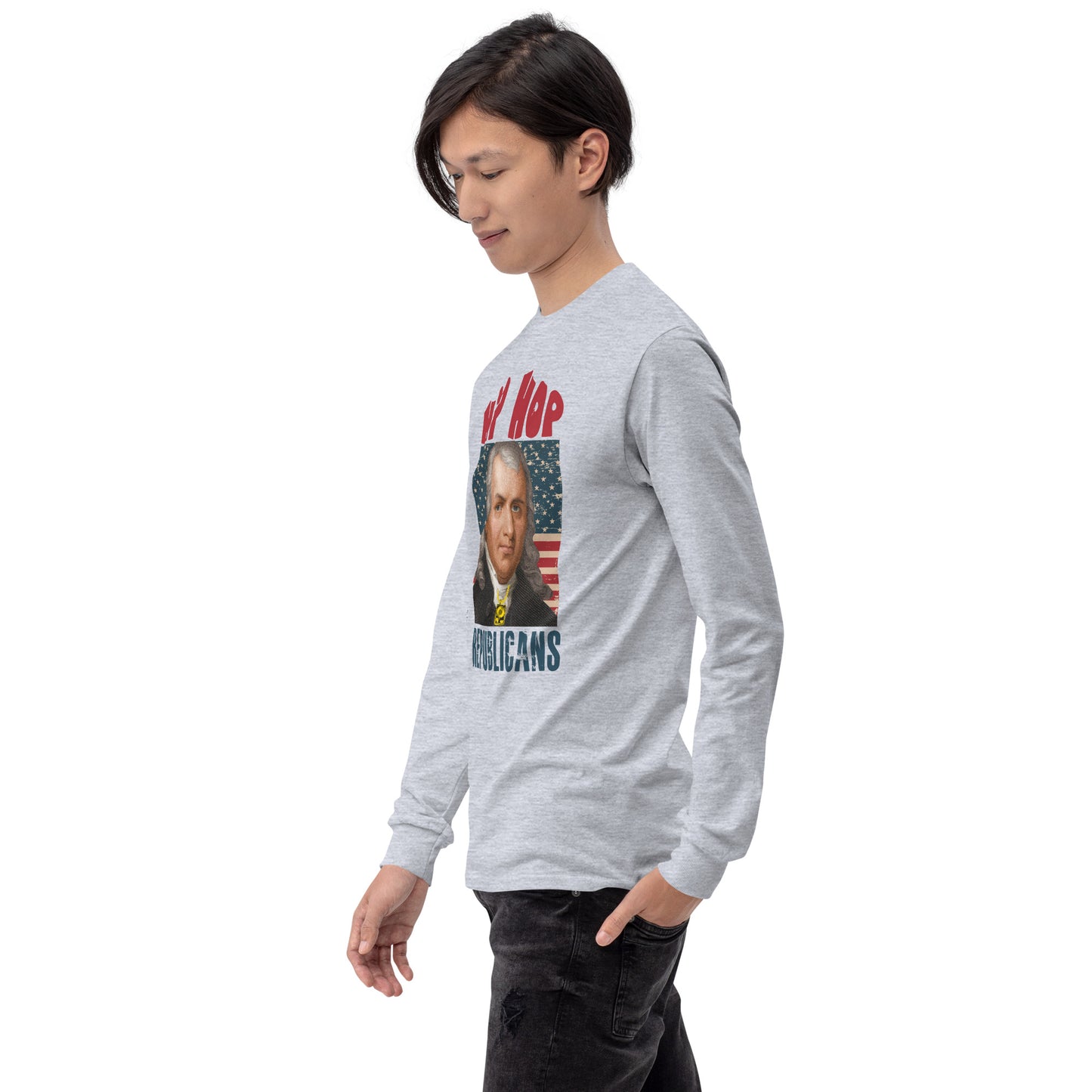 Samuel Chase Hip-Hop Republicans Long Sleeve Shirt